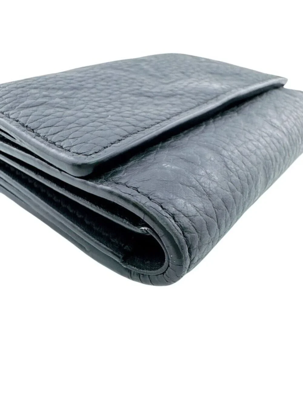Louis Vuitton Compact Wallet Portefeuille Pilot Taurillon Bifold